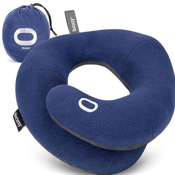 BCOZZY Neck Pillow for Travel, Support to The Head, Neck, NWOT, Blue, La… - Picture 1 of 9